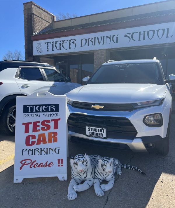Tiger Driving School's Test Car Parking